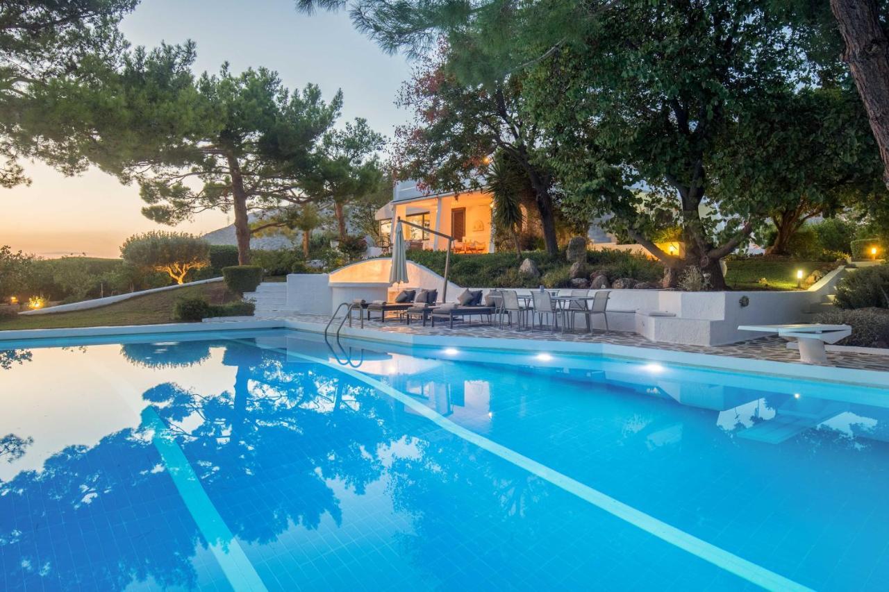 Villa Oasis With Large Pool Athenian Riviera Lagonissi Lagonisi Exterior foto